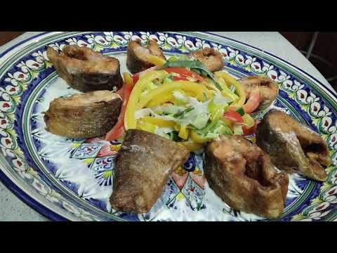 ,,горбуша с овощами в сливках,, в казане на костре