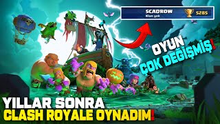 6 SENE SONRA CLASH ROYALE HESABIMA GİRDİM! OYUN ÇOK DEĞİŞMİŞ! 😮 @Harun-Kilic ANISINA | CLASH ROYALE
