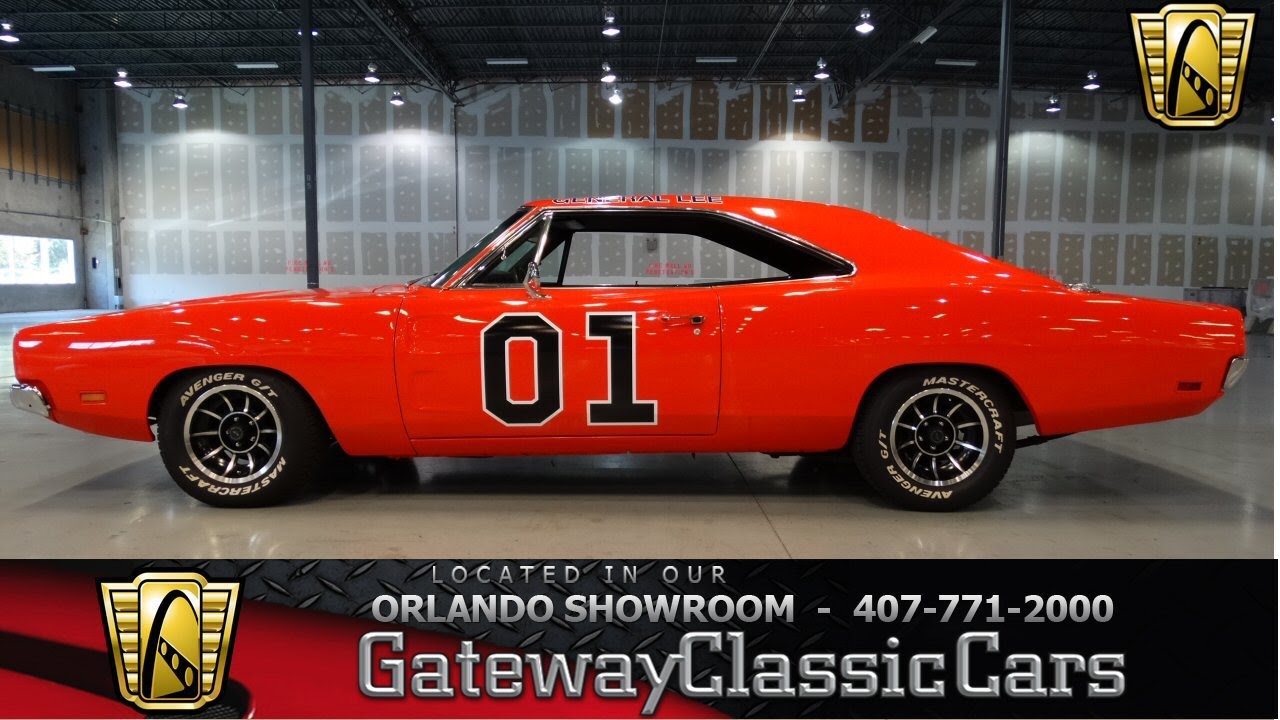 1969 Dodge Charger General Lee Gateway Classic Cars Orlando #193 - YouTube