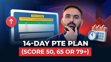 Ultimate 14-Day PTE Success Plan: Daily Practice Schedule for 50, 65 & 79+ Scores