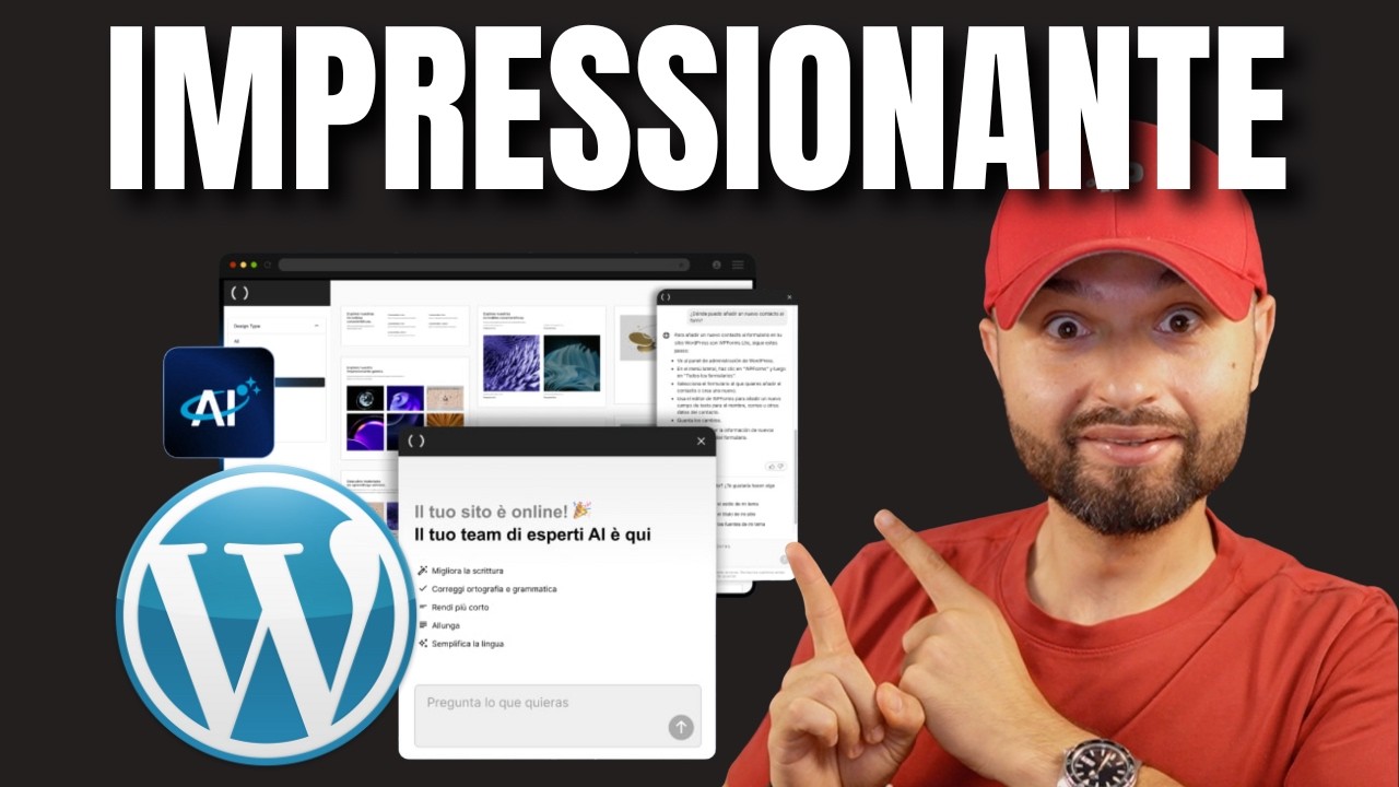 Come CREARE un SITO WORDPRESS da PRO con AI in pochi minuti - YouTube