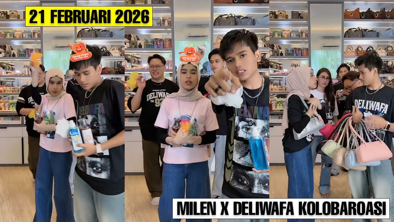 VALEN & MILA (MILEN) X DELIWAFA KOLABORASI