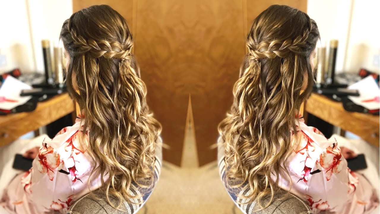 30 Wedding Hairstyles Half Up Half Down With Curls #braid #braidsbyjordan  #Bun # - #b… | Hair styles, Wedding hairstyles half up half down, Wedding  hairstyles bride