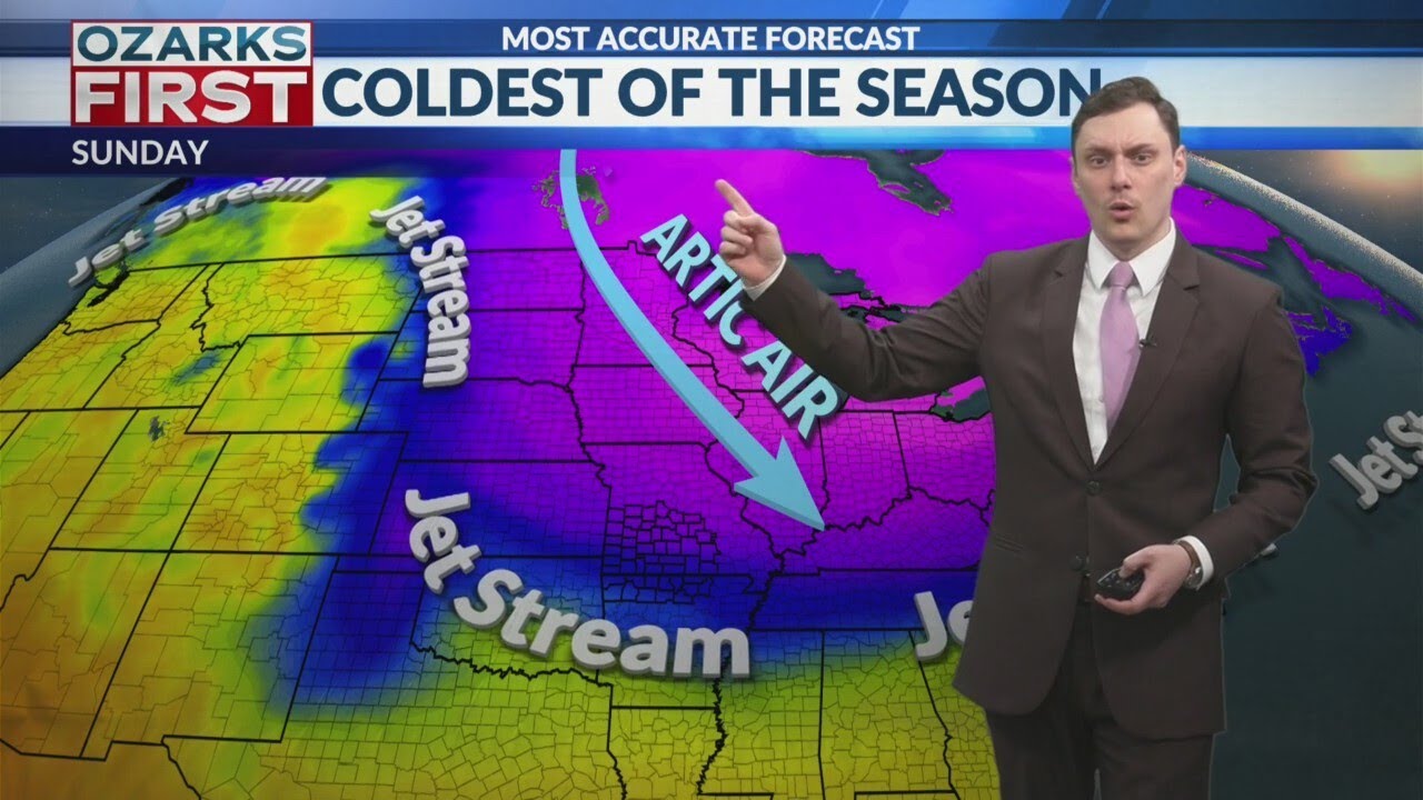 Coldest Air of the Season Arriving Soon - YouTube