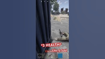 Concrete barricade for the all time clutch! #rustgame #rust #airfield #pvp #gaming #rustconsole