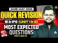 JAIIB Preparation 2026 | JAIIB IE and IFS | Most Expected Question | Quick Revision | Kinshuk Bahlan