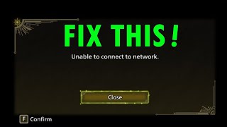 How To Fix Unable To Connect To Network Error In Monster Hunter Wilds