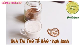 Công Thức 37 - Sữa - Tái Tạo Tế Bào Mới - Hạt Lanh Morning Mita