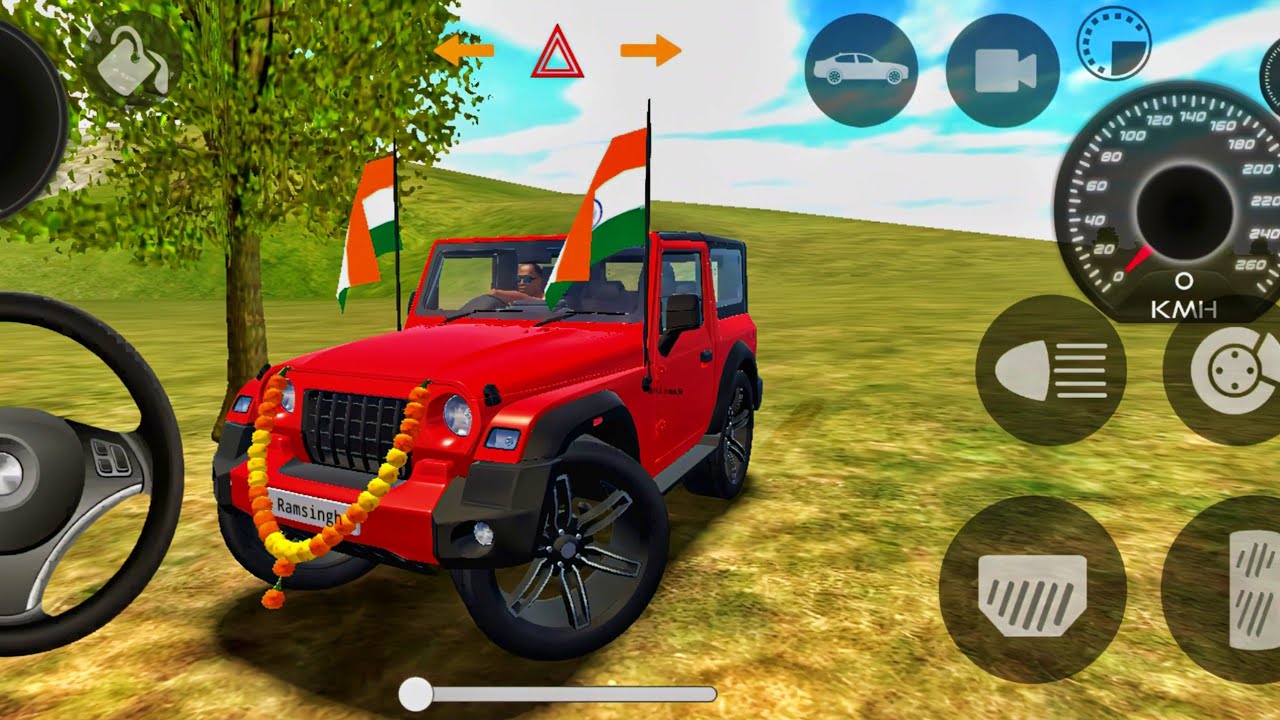 Red Thar Power 😈 Dollar Song Modified | Car Game 3D 2026