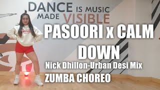 Pasoori x Calm Down Urban Desi Mix | Nick Dhillon | Zumba | Dance Fitness | Choreography #bollywood