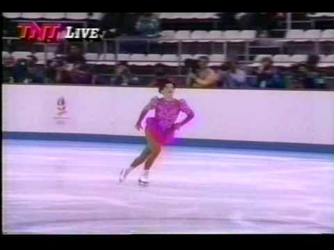 Suzanne Otterson (GBR) - 1992 Albertville, Ladies'...