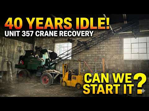 1 Owner 1948 Unit 357 Wagon Crane | We got it Digging Again!