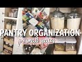 HOW TO ORGANIZE A SMALL PANTRY | PANTRY ORGANIZATION | CLEANING WITH KARI