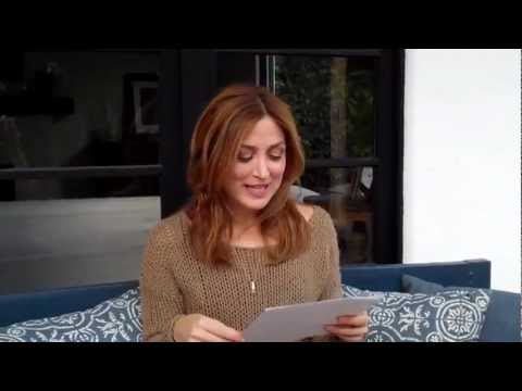 Sasha Alexander answering fan questions