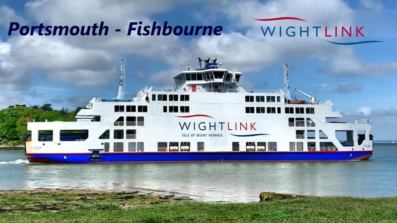 Wightlink - MV St Clare - Portsmouth to Fishbourne