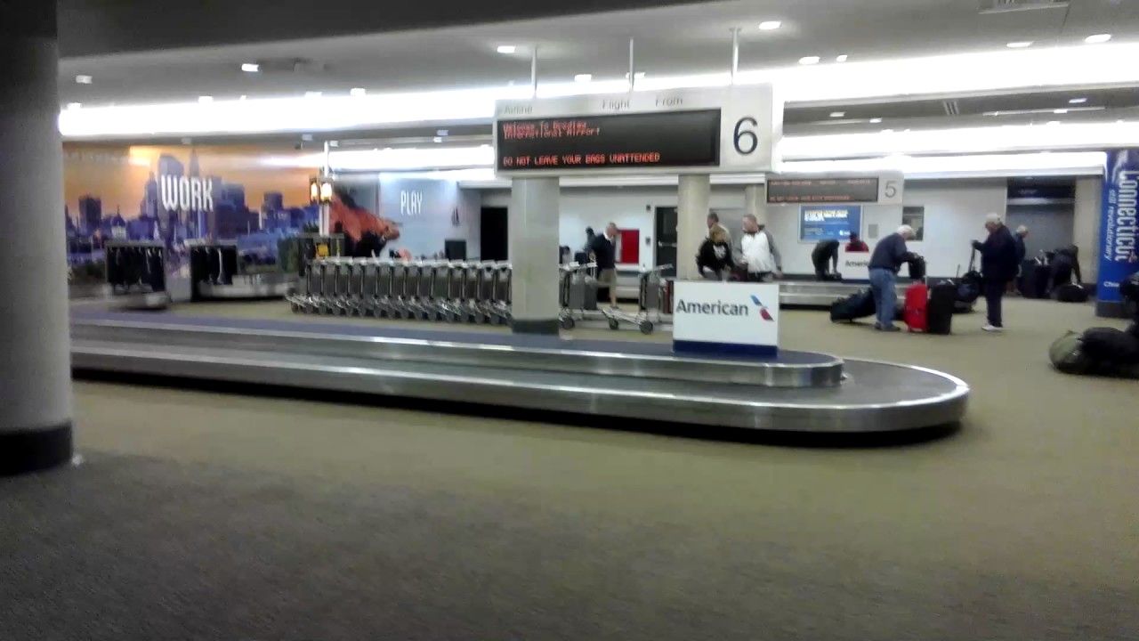 Hartford airport YouTube