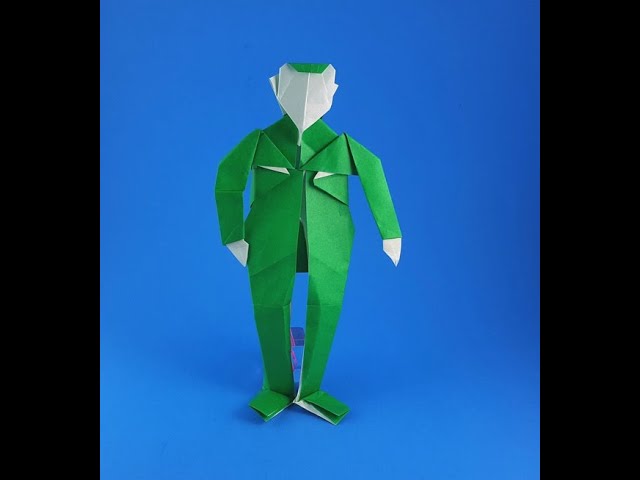 How to Make Simple Origami People