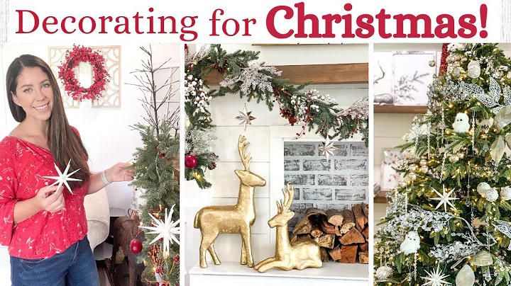 CHRISTMAS 2022 DECORATE WITH ME PART 1 | Christmas...