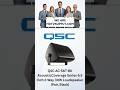 QSC AC-S6T-BK AcousticCoverage Series 6.5 Inch 2-Way 30W Loudspeaker (Pair, Black)