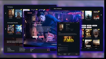 How to Create a Website with HTML CSS & Javascript ||MOVIE APP|| Step by Step