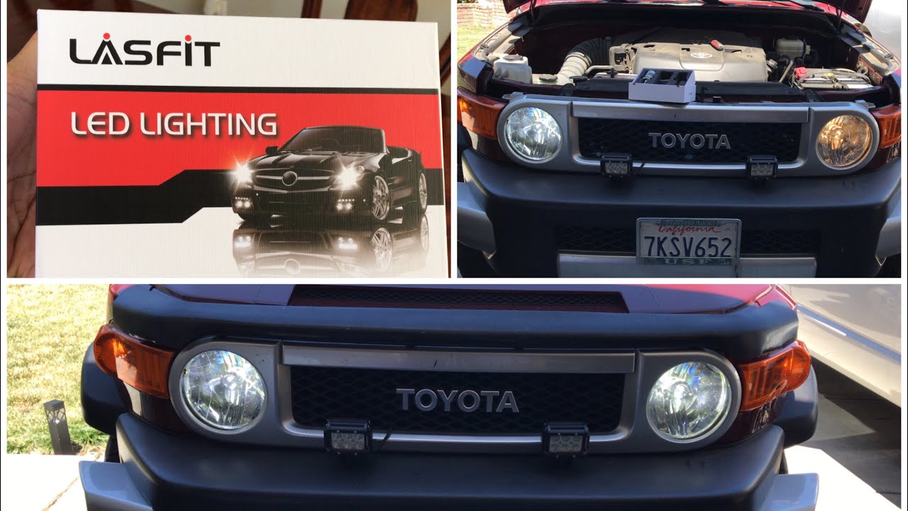 How To Install Led Headlight Fj Cruiser From Lasfit How To Replace