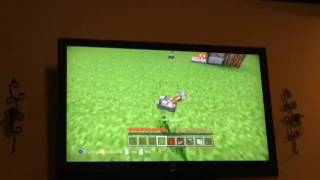 Minecraft/episode 2/ how to build a instant tree maker