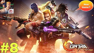 Garena Contra Return - Android iOS Walkthrough Gameplay Part 8 - Story Mode: First Contact
