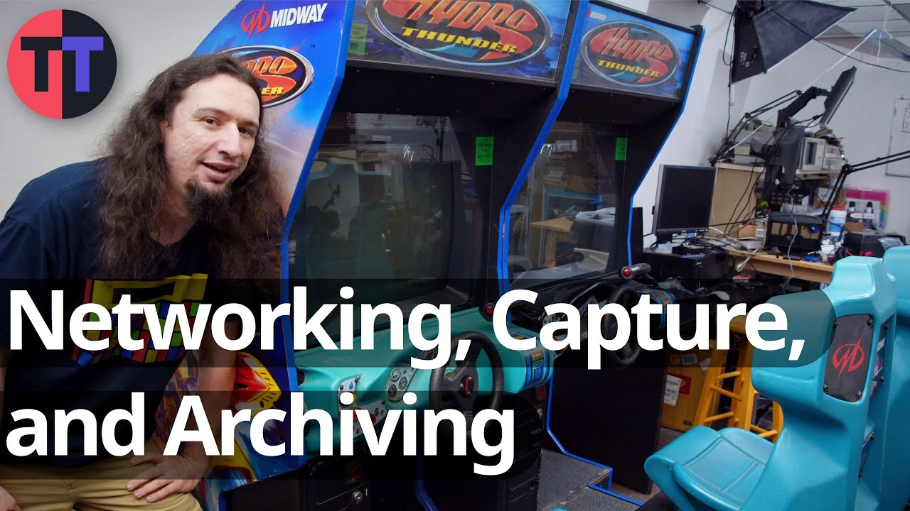 Two Hydro Thunders with Networking, VGA Capture, and Preservation