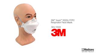 3M Aura 9320 Ffp2 Respirator Face Mask Sku 9320