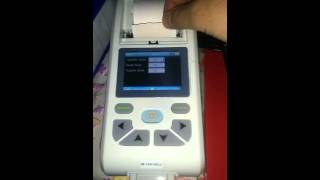 Contec medical ECG90A electrocardiograph EKG review screenshot 5