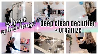 *NEW* EXTREME CLEAN WITH ME 2021 WHOLE HOUSE CLEAN, DECLUTTER, ORGANIZE / TIFFANI BEASTON HOMEMAKING