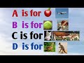 abc phonics songs | toddler learning videos | a is for apple