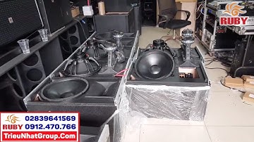 Loa Array 40 Neo Giá rẻ | Treble Neo 850 RCF - Bass Neo 40