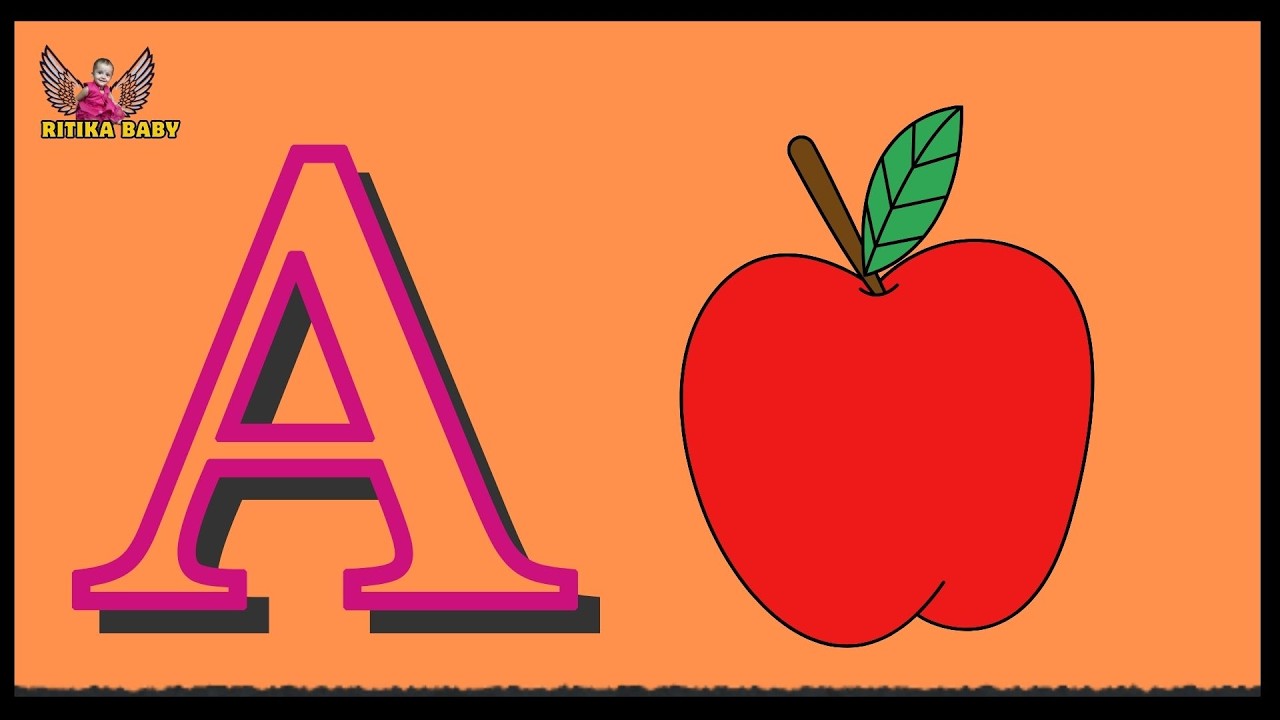 ABC Song with Fun Cartoon Animation Learn Alphabet and Phonics A to Z ...