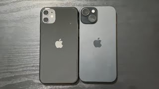 iPhone 15 vs iPhone 11😰- SPEED TEST (IOS 17.2)