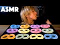 ASMR RAINBOW GUMMY CANDY MUKBANG EATING SOUNDS グミッツェル咀嚼音 젤리 캔디 리얼사운드먹방 No Talking INON EATING SHOW