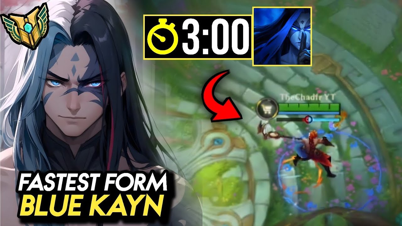 FASTEST BLUE FORM TRANSFORMATION UNDER 3 MINUTES! (NEW STRATEGY) | LoL Wild Rift