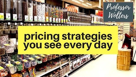 Typical Pricing Strategies You See Everyday, Even at Wal-Mart