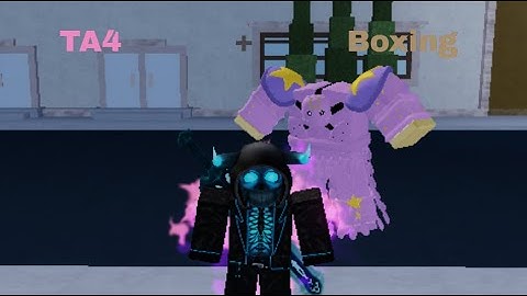 [YBA] TA4 + Boxing in a 1v1 match