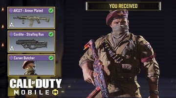 *NEW* Quartermaster Crate Unboxing | Carver Butcher & AK117 "Armor Plated" Unlocked! | COD Mobile