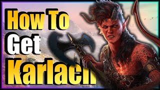 Baldurs Gate 3 How to Get Karlach The Demon Barbarian - FAST & EASY