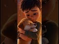 One act One life saved ♥️ #moralstory #animallove #ai #shortstory #dogrescue #puppy #aianimation