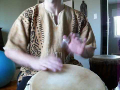 Solo djembe Yankadi phrases de Mamady Keita