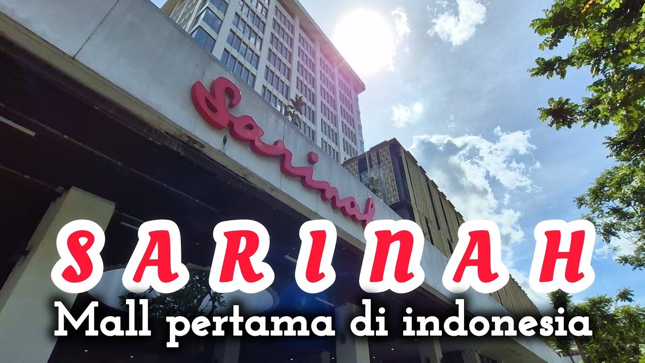 😍😯WAJAH BARU🙏MALL PERTAMA DI INDONESIA😍‼️ADA ESKALATOR PERTAMA ⁉️SARINAH JAKARTA🇮🇩
