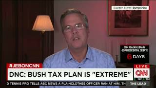 Celebrity Gov. Jeb Bush: My Tax Plan Will Give More Money to Americans and Shrink DC Wealth