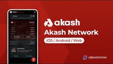 This is the future of Amazon web services.......Akash network