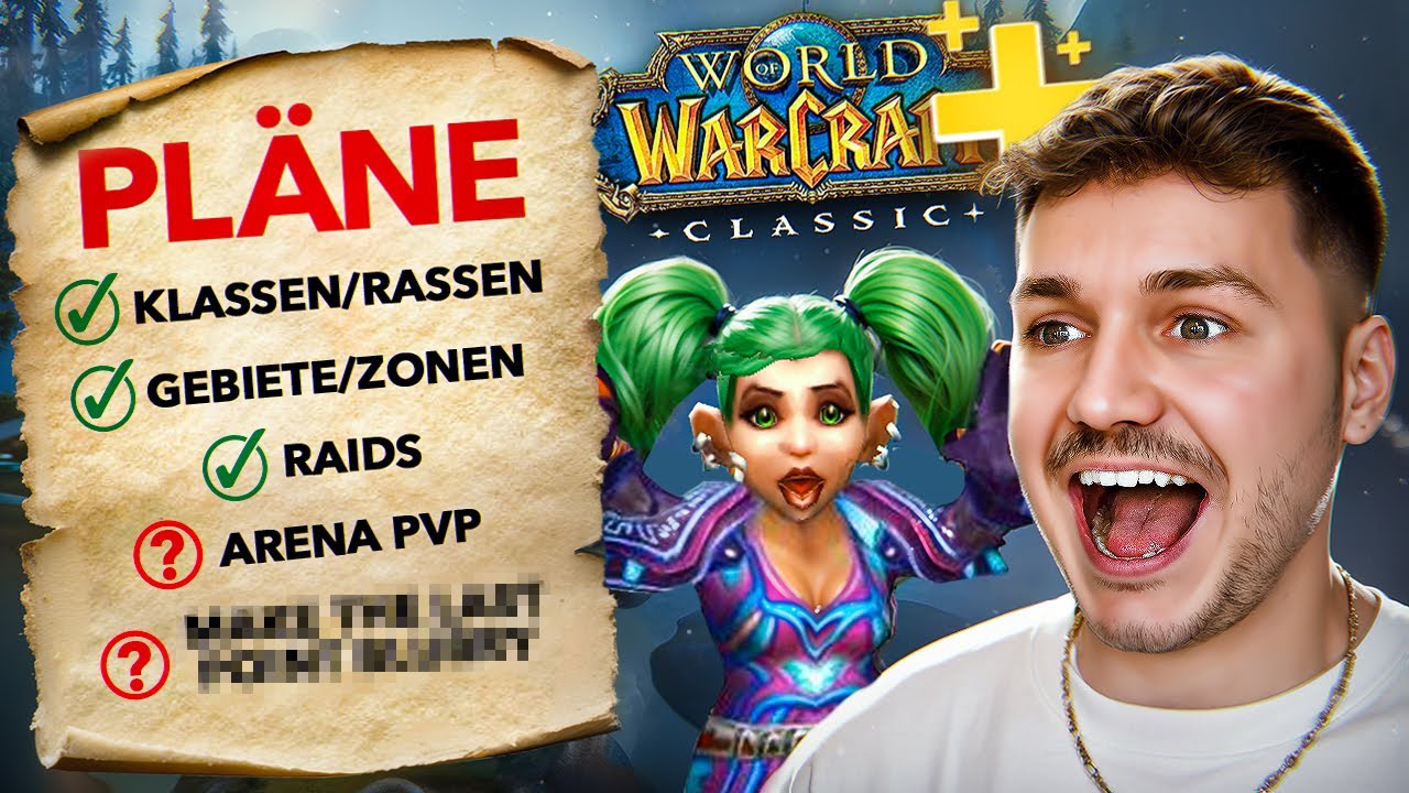 Die Zukunft von WoW 🔮 So soll Classic Plus aussehen 👀 - YouTube