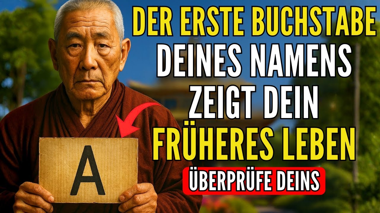 Der erste BUCHSTABE deines Namens enthüllt, wer du in einem früheren Leben warst