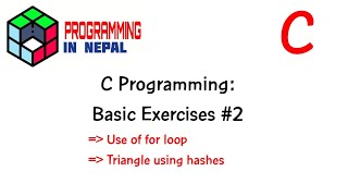 Tutorial C Programming Exercises #2