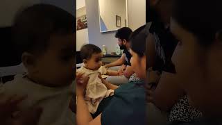 Convincing grown-ups for fun || shorts family cute baby love family uk ytshorts familyvlog